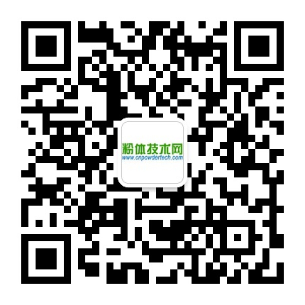 中国粉体技术网微信公众号　粉体技术网　bjyyxtech