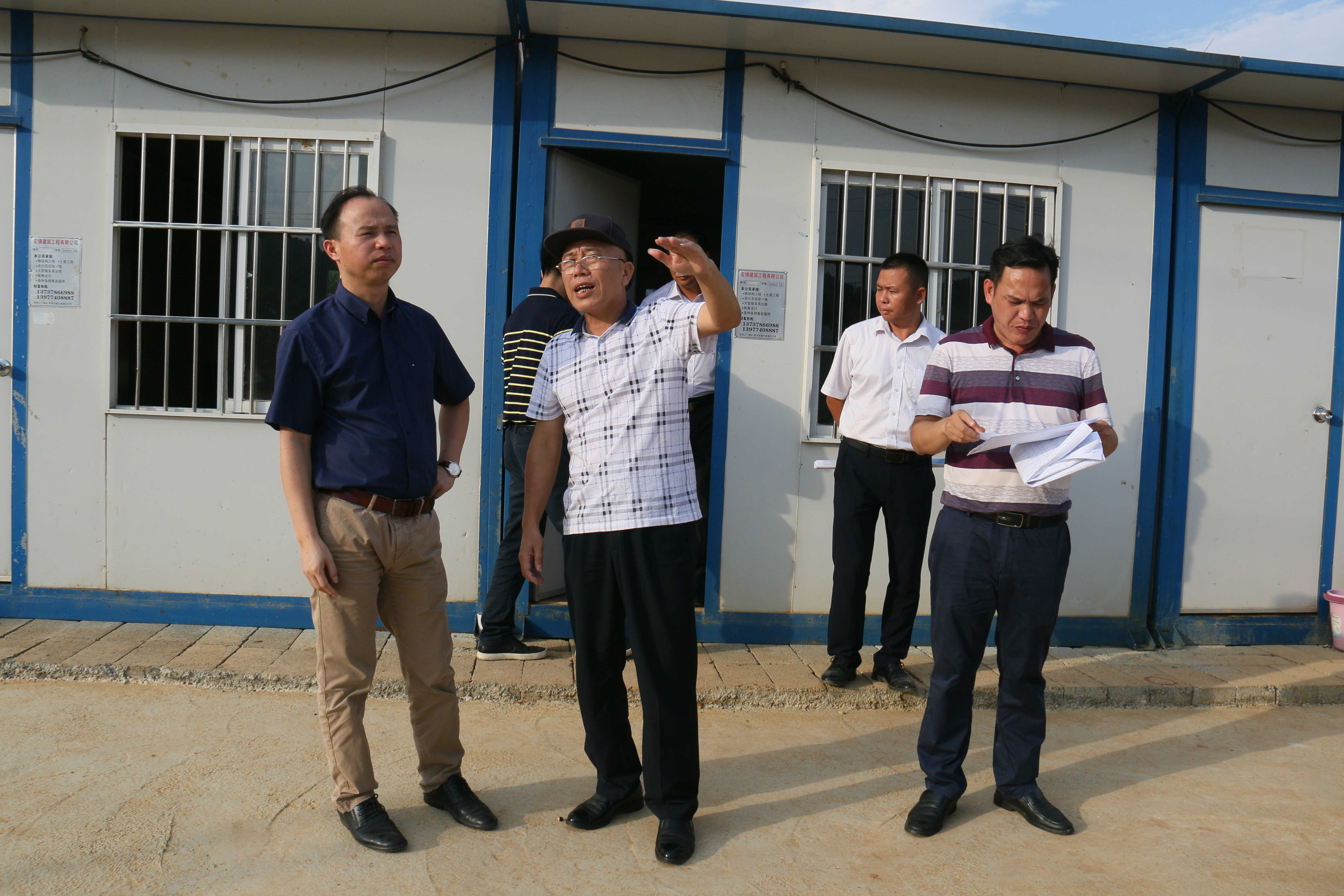 贺州市人民政府副市长刘洪军现场调研旺高工业区多家企业!