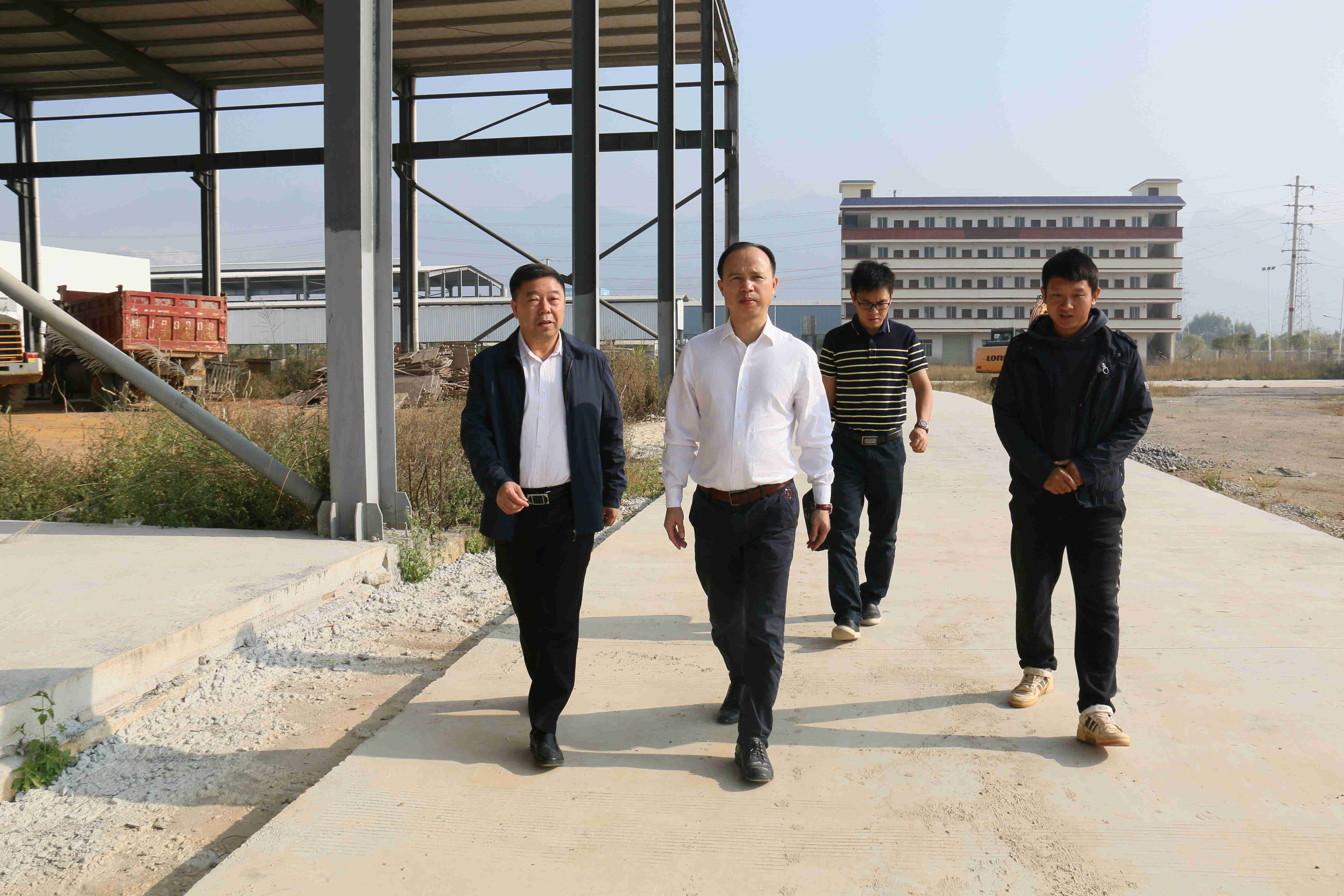 广西贺州市人民政府副市长刘洪军到旺高工业区5家企业走访调研！