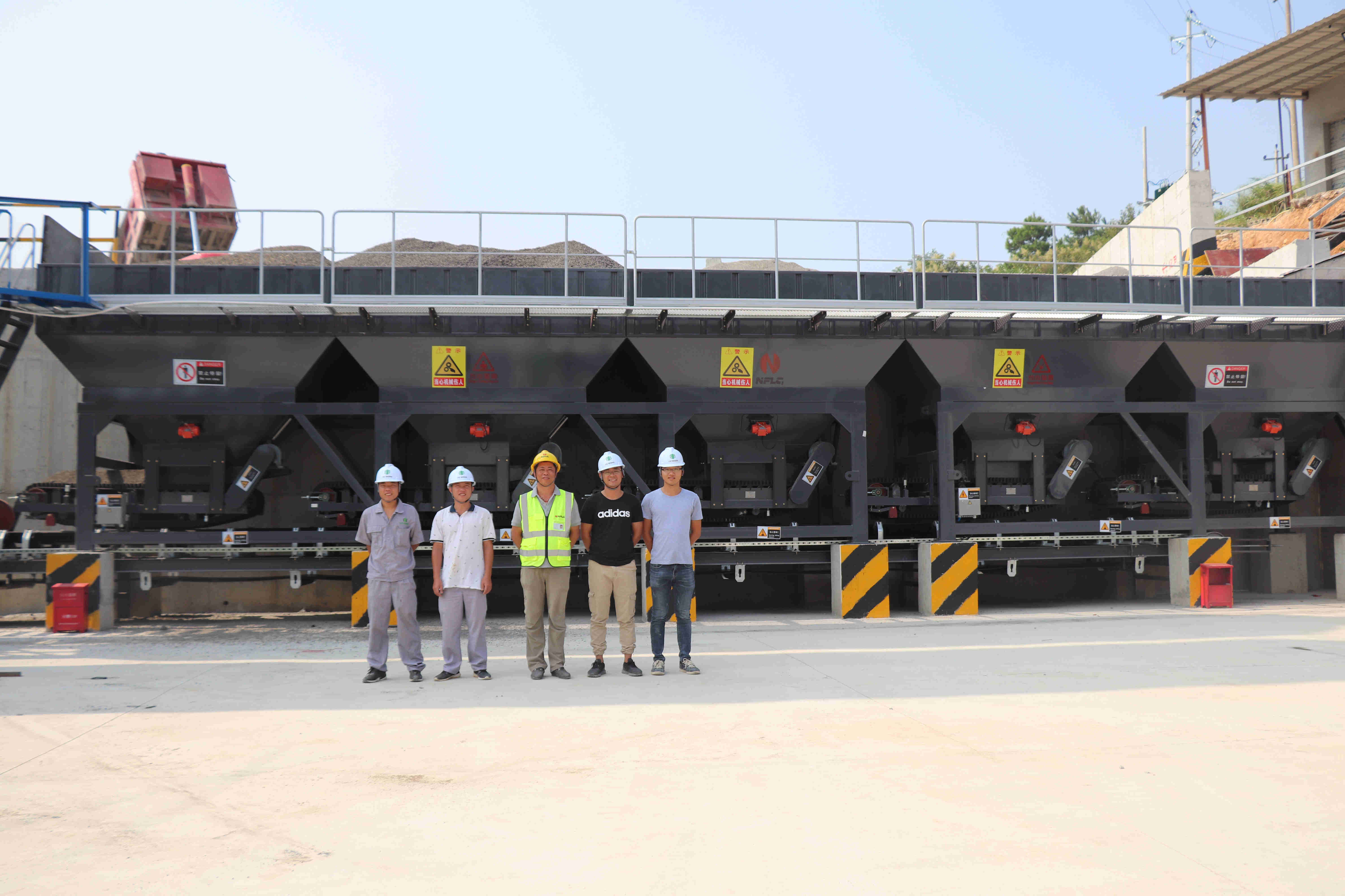 奋战30天 预计年消化20万吨岗石废渣的这个项目即将建成