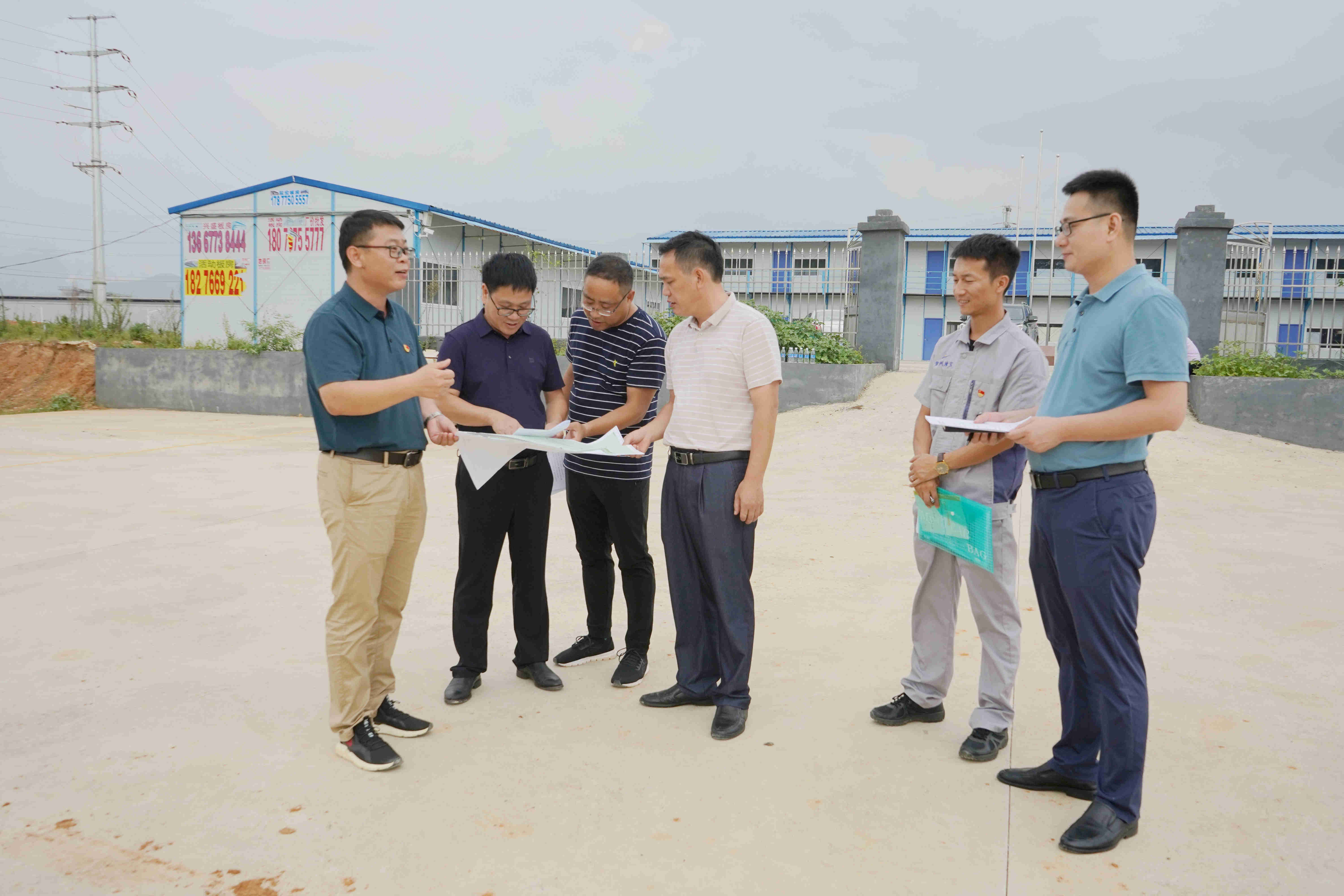 广西贺州旺高工业区：加大产业发展决心，领导带队服务企业
