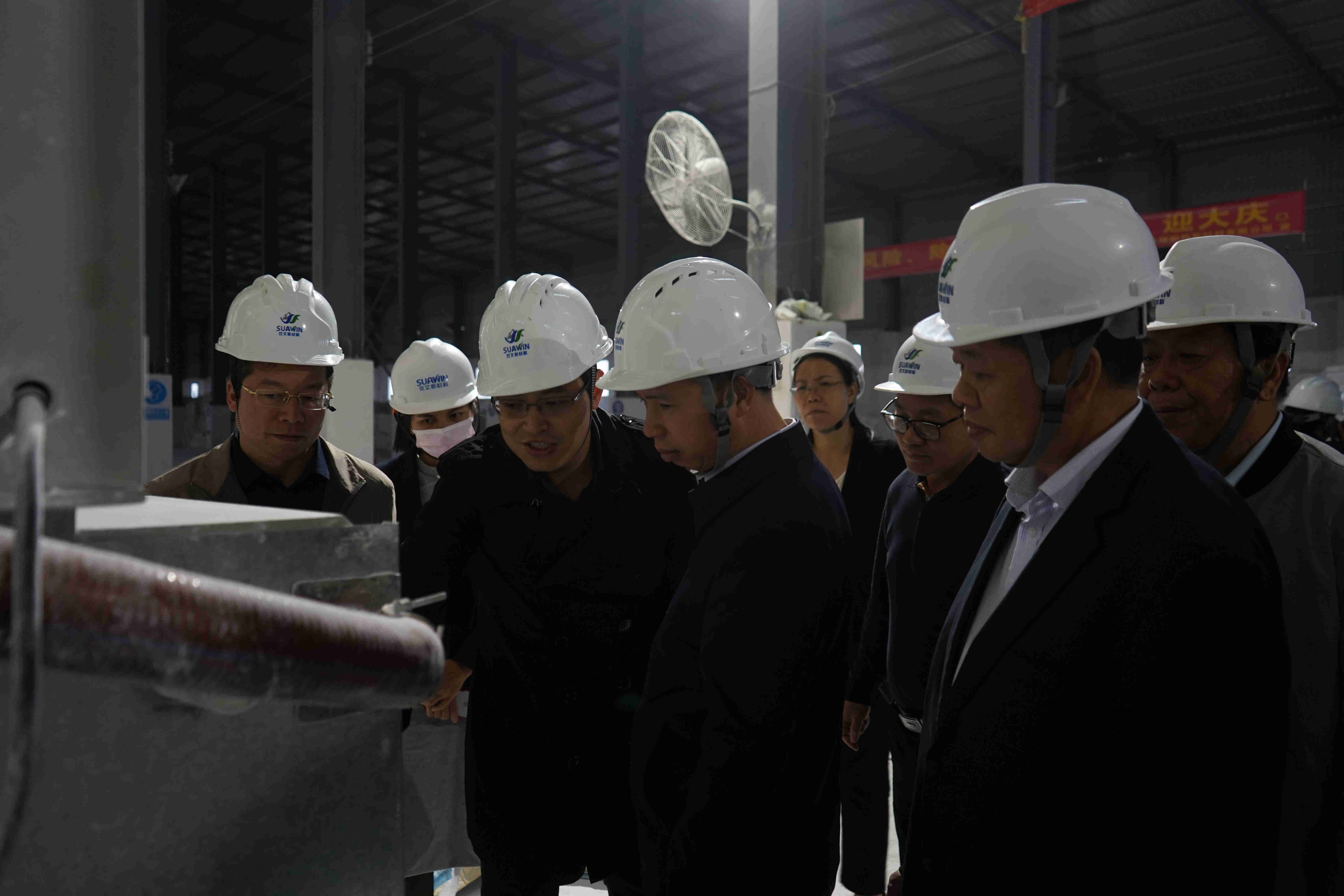 以整治促发展提质量,广西贺州市人民政府副市长刘洪军深入碳酸钙企业调研